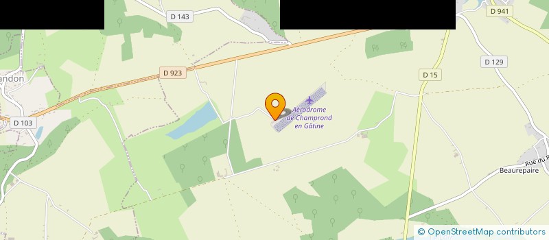 localisation de l'entreprise MADAME BRIGITTE BERNARD à CHAMPROND-EN-GATINE