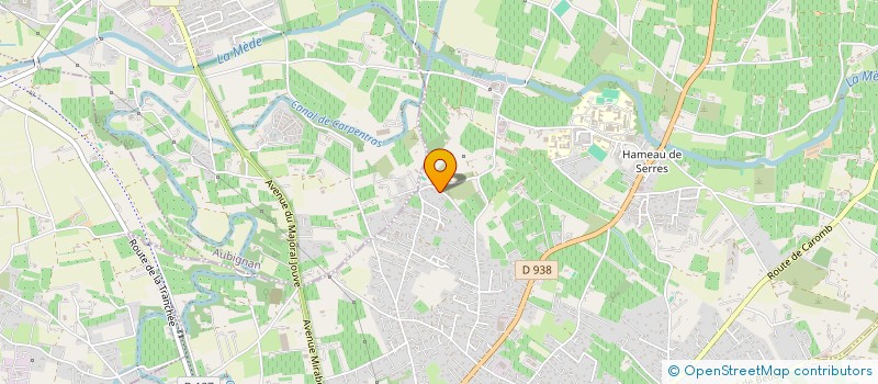 localisation de l'entreprise MADAME BRIGITTE BERNARD  CARPENTRAS