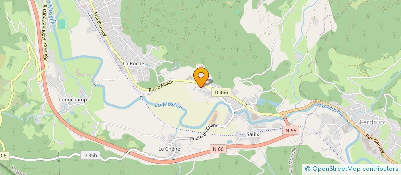 localisation de l'entreprise MADAME BRIGITTE BERNEDE à RUPT-SUR-MOSELLE