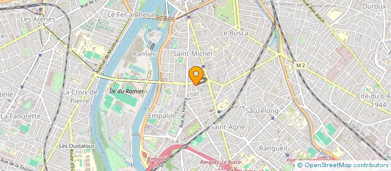 localisation de l'entreprise MADAME BRIGITTE BERREBI à TOULOUSE