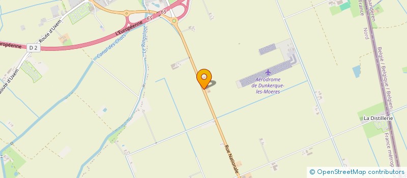 localisation de l'entreprise MADAME BRIGITTE BERTELOOT  GHYVELDE