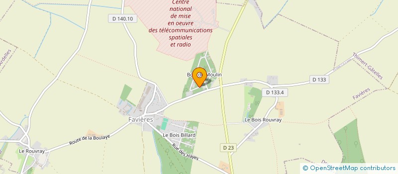 localisation de l'entreprise MADAME BRIGITTE BERTHELOT à FAVIERES