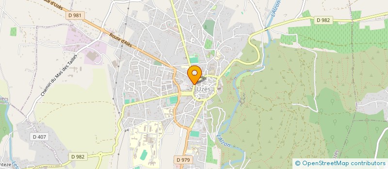 localisation de l'entreprise MADAME BRIGITTE BESSON  UZES