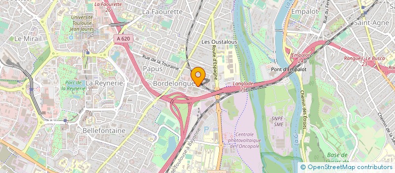 localisation de l'entreprise MADAME BRIGITTE BEZIAT  TOULOUSE