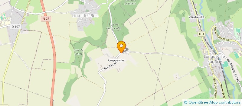 localisation de l'entreprise MADAME BRIGITTE BEZOTEAUX à CRIQUETOT-SUR-LONGUEVILLE