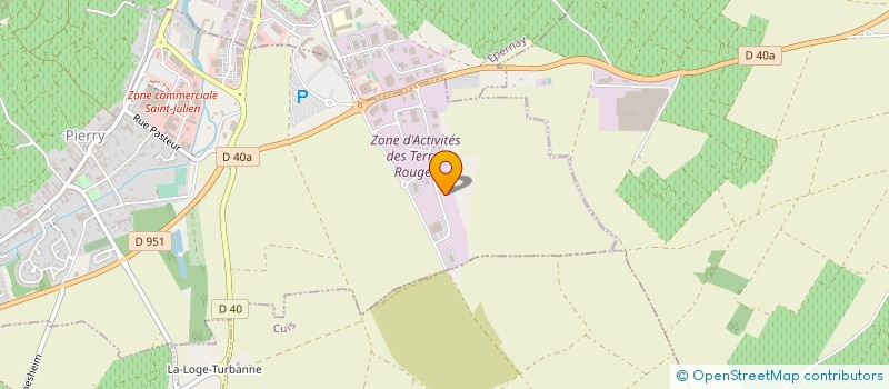 localisation de l'entreprise MADAME BRIGITTE BILLIARD  PIERRY