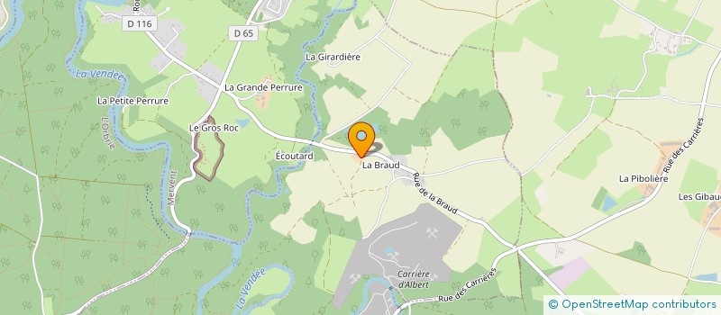 localisation de l'entreprise MADAME BRIGITTE BILOUNGA EBE  SAINT-MICHEL-LE-CLOUCQ