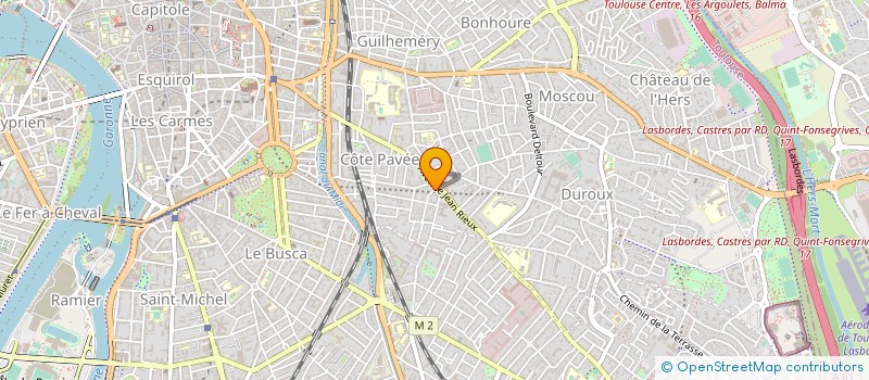 localisation de l'entreprise MADAME BRIGITTE BLEULER à TOULOUSE