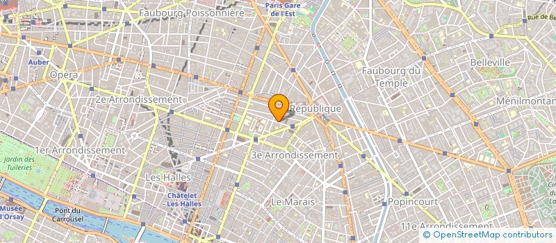 localisation de l'entreprise MADAME BRIGITTE BOLAND  PARIS 3