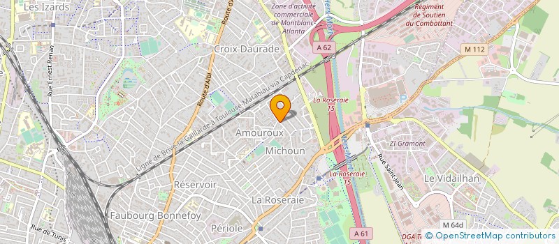 localisation de l'entreprise MADAME BRIGITTE BONNANS à TOULOUSE