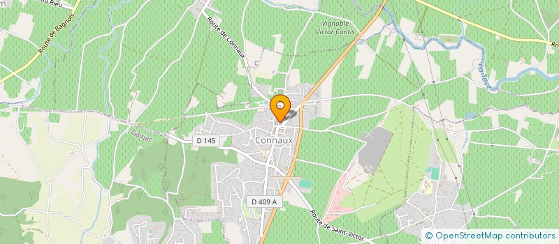 localisation de l'entreprise MADAME BRIGITTE BONNARD  ST-PAUL-LES-FONTS