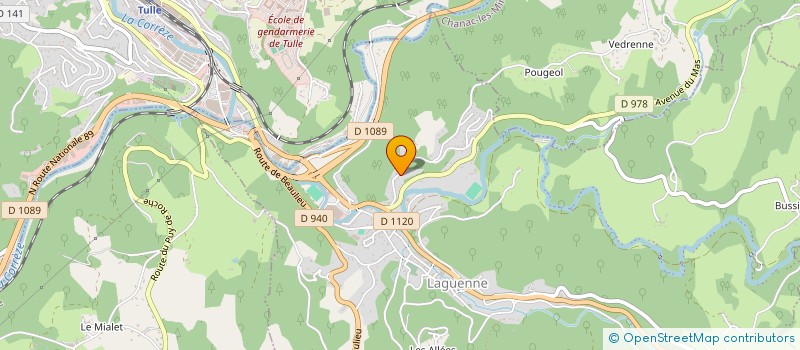 localisation de l'entreprise MADAME BRIGITTE BONNEFOND à LAGUENNE-SUR-AVALOUZE