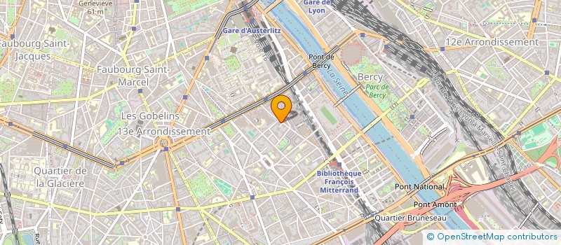 localisation de l'entreprise MADAME BRIGITTE BONNET  PARIS