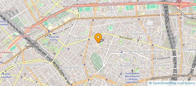 localisation de l'entreprise MADAME BRIGITTE BONNETERRE  PARIS