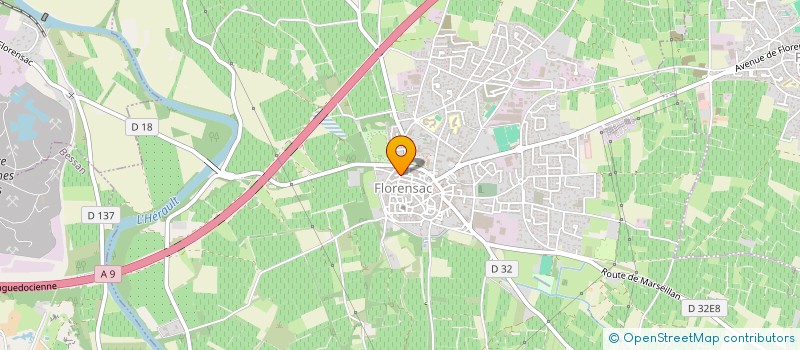 localisation de l'entreprise MADAME BRIGITTE BOSSE-PLATIERE à FLORENSAC