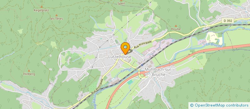 localisation de l'entreprise MADAME BRIGITTE BOTELLA  BELLEFOSSE