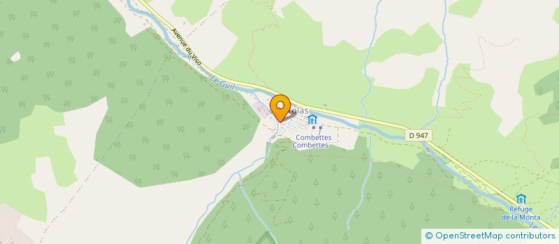 localisation de l'entreprise MADAME BRIGITTE BOUCHOT  ABRIES-RISTOLAS