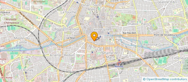 localisation de l'entreprise MADAME BRIGITTE BOULEUX à RENNES
