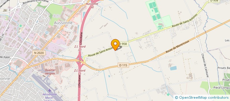 localisation de l'entreprise MADAME BRIGITTE BOUNAUDET  MONTAUBAN