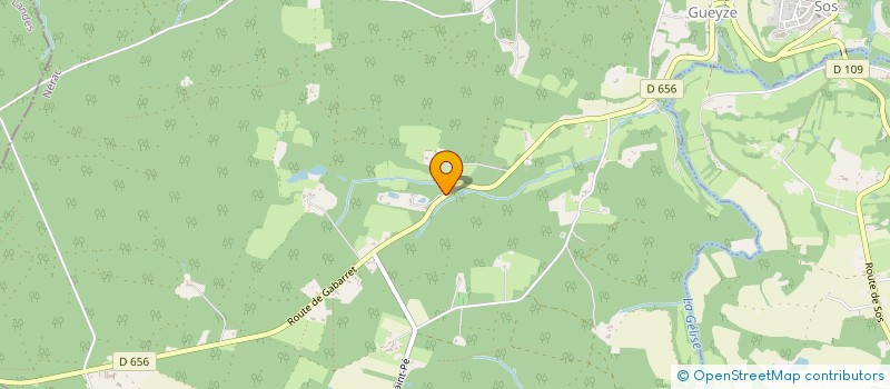 localisation de l'entreprise MADAME BRIGITTE BOURRUST  SOS