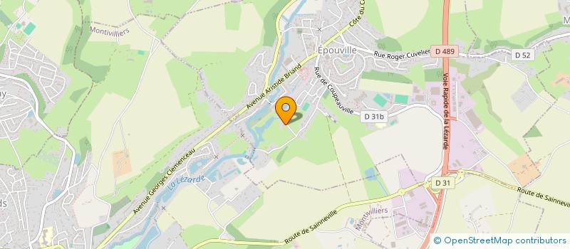 localisation de l'entreprise MADAME BRIGITTE BOUTIN  EPOUVILLE