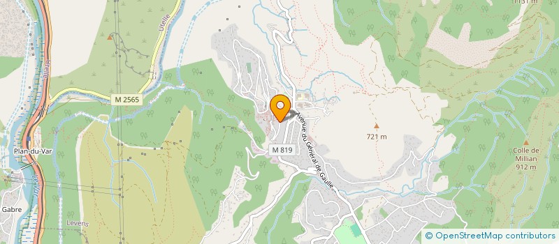 localisation de l'entreprise MADAME BRIGITTE BOYER  LEVENS