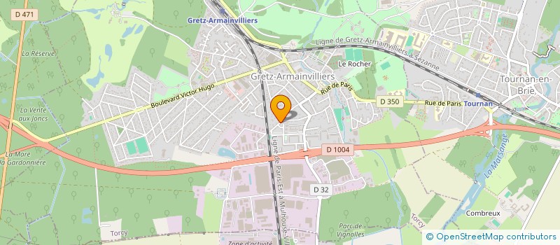 localisation de l'entreprise MADAME BRIGITTE BOYER  GRETZ-ARMAINVILLIERS