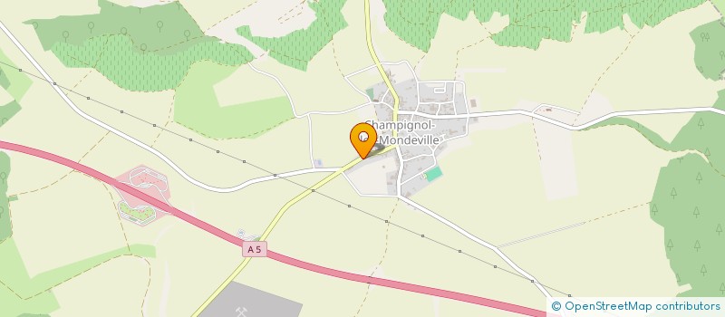 localisation de l'entreprise MADAME BRIGITTE BRALET  CHAMPIGNOL-LEZ-MONDEVILLE