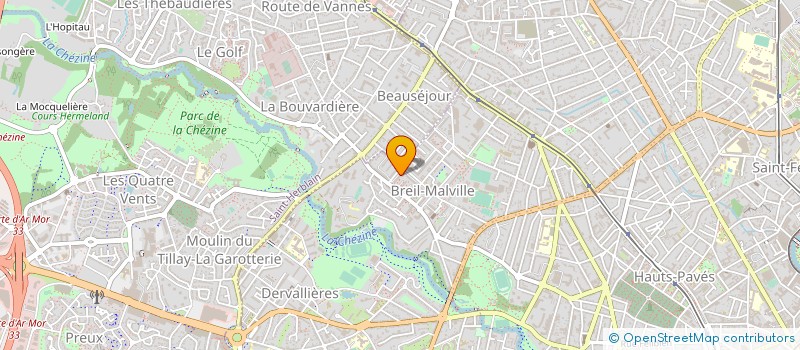 localisation de l'entreprise MADAME BRIGITTE BRELET à NANTES