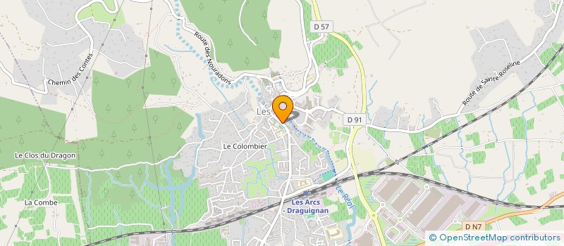 localisation de l'entreprise MADAME BRIGITTE BREZNIK à LES ARCS