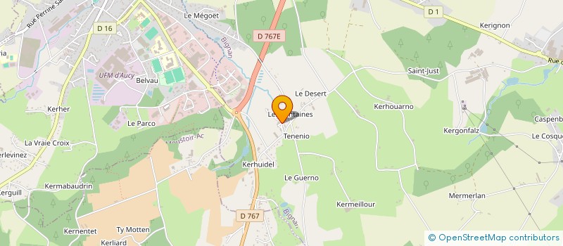 localisation de l'entreprise MADAME BRIGITTE BRIENT à BIGNAN