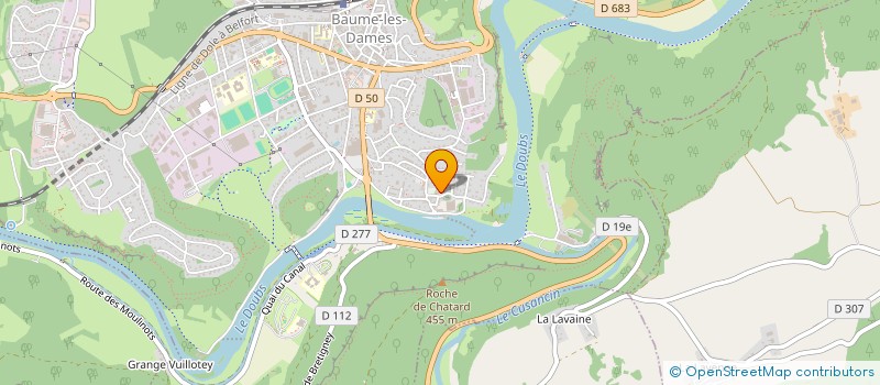 localisation de l'entreprise MADAME BRIGITTE BRUBACH  VILLERS-SAINT-MARTIN