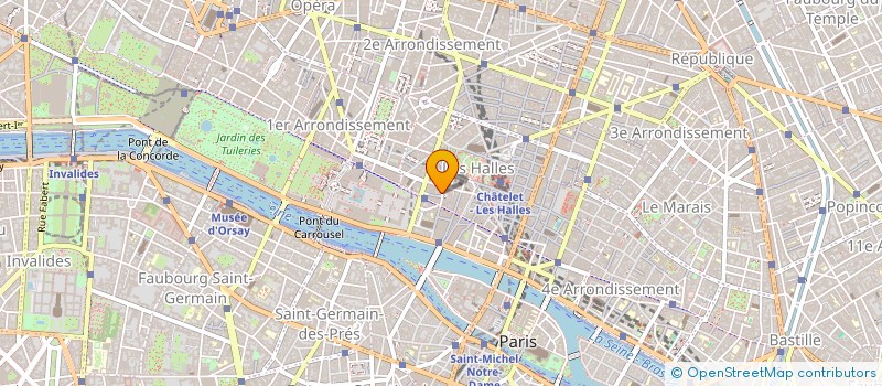 localisation de l'entreprise MADAME BRIGITTE BUSSIERE  PARIS