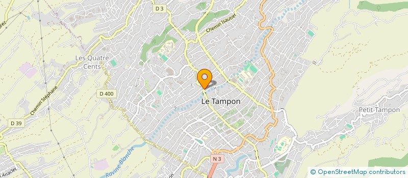 localisation de l'entreprise MADAME BRIGITTE BUTEZ  LE TAMPON