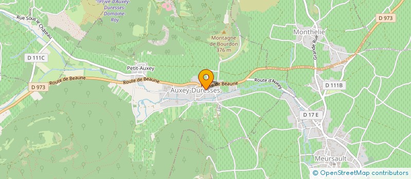 localisation de l'entreprise MADAME BRIGITTE CABARET  AUXEY-DURESSES