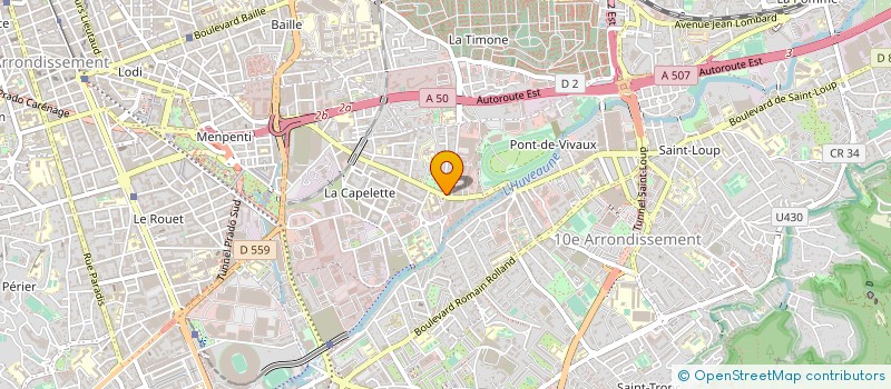 localisation de l'entreprise MADAME BRIGITTE CACACE à MARSEILLE