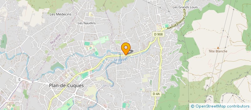 localisation de l'entreprise MADAME BRIGITTE CALAMARO à ALLAUCH