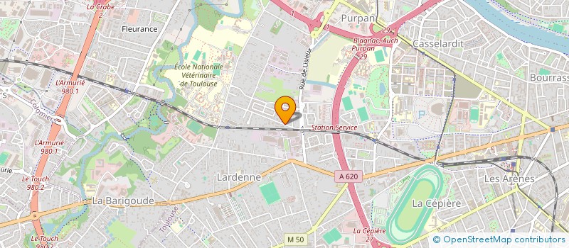 localisation de l'entreprise MADAME BRIGITTE CASTELLNOU à TOULOUSE