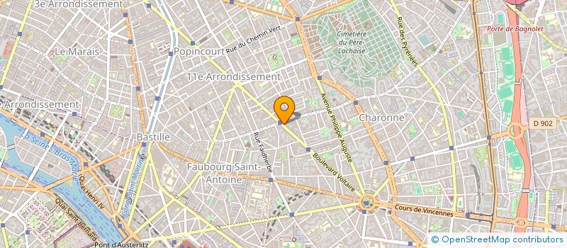 localisation de l'entreprise MADAME BRIGITTE CATIAU  PARIS