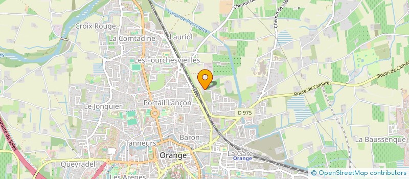 localisation de l'entreprise MADAME BRIGITTE CELLIER  ORANGE