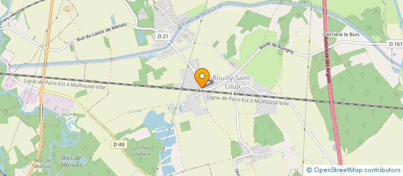 localisation de l'entreprise MADAME BRIGITTE CHABROL  ROUILLY-SAINT-LOUP