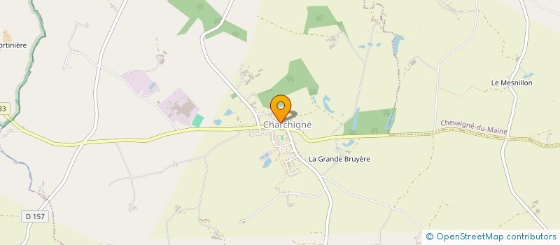 localisation de l'entreprise MADAME BRIGITTE CHALOT  CHARCHIGNE