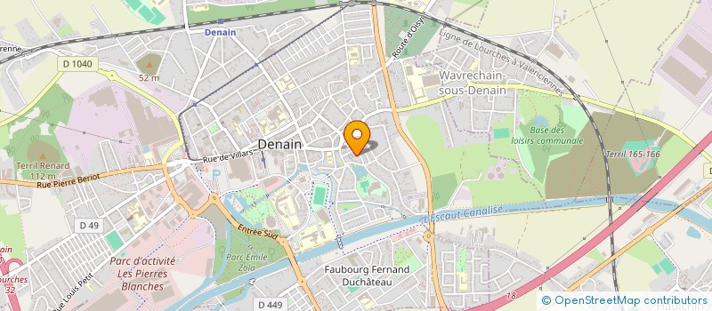 localisation de l'entreprise MADAME BRIGITTE CHARETTE à DENAIN