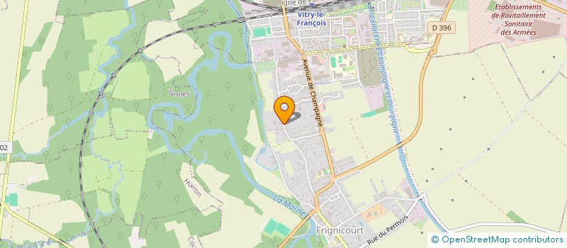 localisation de l'entreprise MADAME BRIGITTE CHARLES  FRIGNICOURT