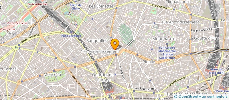 localisation de l'entreprise MADAME BRIGITTE CHARLES  PARIS