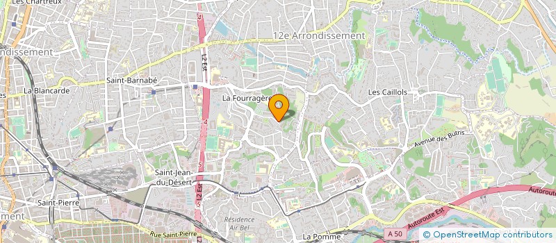 localisation de l'entreprise MADAME BRIGITTE CHAROYAN à MARSEILLE