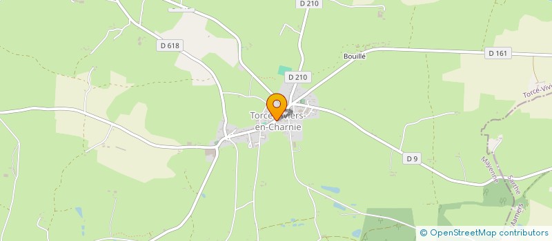 localisation de l'entreprise MADAME BRIGITTE CHARTIER à TORCE-VIVIERS-EN-CHARNIE