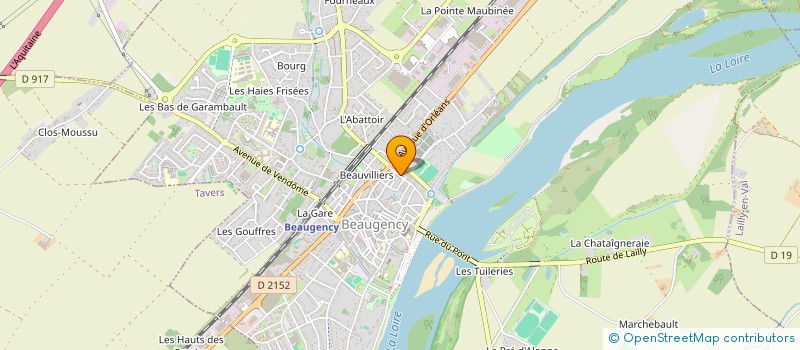 localisation de l'entreprise MADAME BRIGITTE CHASSINE à BEAUGENCY