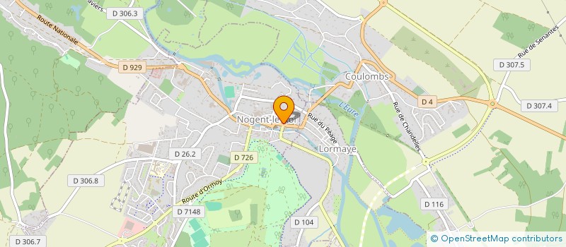 localisation de l'entreprise MADAME BRIGITTE CHEVALIER à NOGENT-LE-ROI
