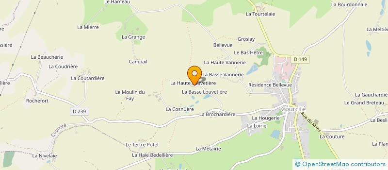 localisation de l'entreprise MADAME BRIGITTE CHOLLET  AVERTON